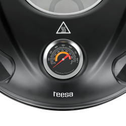 Teesa Piec Do Pizzy Teesa Supreme, 1200 W, 32 Cm , Okienko , Wyjmowany Kamień [[