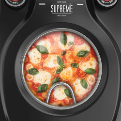 Teesa Piec Do Pizzy Teesa Supreme, 1200 W, 32 Cm , Okienko , Wyjmowany Kamień [[