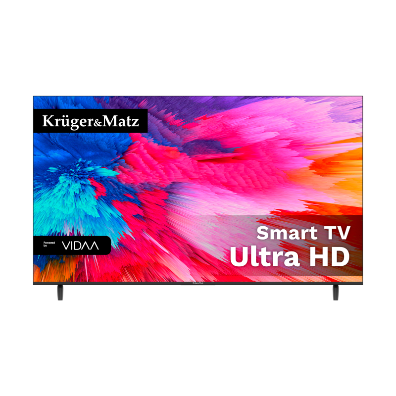 Krüger&Matz Telewizor Kruger&Matz 55" Uhd Smart Dvb-T2/S2 H.265 Hevc [[