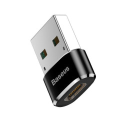 BASEUS Adapter USB-C do USB-A 3A (czarny)