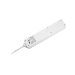 Kemot Przedłużacz 5 Gniazd 3M Typu Francuskiego Bez Przełącznika (3X1,5Mm) Rebel Biały [[