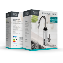 Teesa Przepływowy Podgrzewacz Wody - Bateria Kuchenna Biała [[