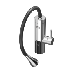 Teesa Przepływowy Podgrzewacz Wody - Bateria Metalowa Kuchenna Z Elastyczną Wylewką [[