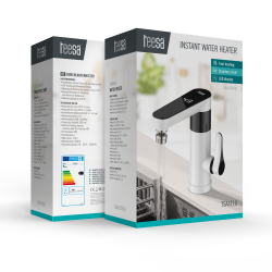 Teesa Przepływowy Podgrzewacz Wody - Bateria Stojąca Biała [[