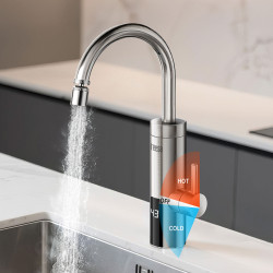 Teesa Przepływowy Podgrzewacz Wody - Bateria Kuchenna Metalowa [[