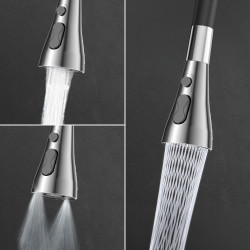 Teesa Przepływowy Podgrzewacz Wody - Bateria Metalowa Kuchenna Z Elastyczną Wylewką [[