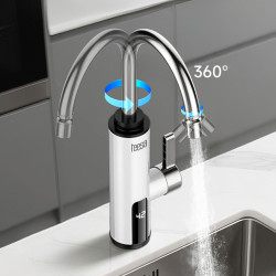 Teesa Przepływowy Podgrzewacz Wody - Bateria Kuchenna Biała [[