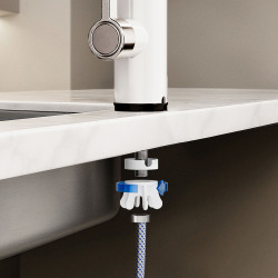 Teesa Przepływowy Podgrzewacz Wody - Bateria Kuchenna Biała [[