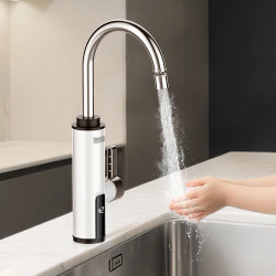 Teesa Przepływowy Podgrzewacz Wody - Bateria Kuchenna Biała [[