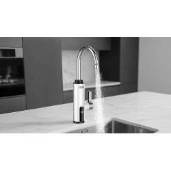 Teesa Przepływowy Podgrzewacz Wody - Bateria Kuchenna Biała [[