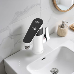 Teesa Przepływowy Podgrzewacz Wody - Bateria Stojąca Biała [[