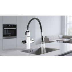 Teesa Przepływowy Podgrzewacz Wody Bateria Kuchenna Z Elastyczną Wylewką [[