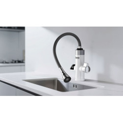 Teesa Przepływowy Podgrzewacz Wody Bateria Kuchenna Z Elastyczną Wylewką [[