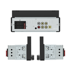 Krüger&Matz Radio Samochodowe Kruger&Matz Km2017 Carplay/Androidauto [[
