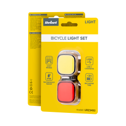 Rebel Komplet Lamp Rowerowych Rebel [[