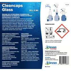 Tevan Cleancaps GLASS zapas 1szt.
