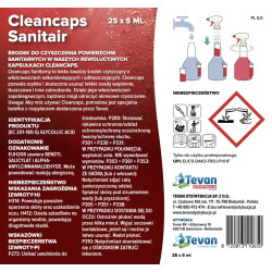 Tevan Cleancaps SANITAIR zapas 1szt.