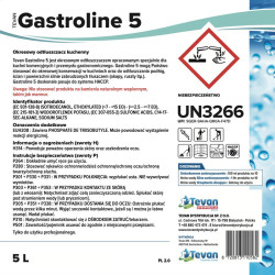 Tevan Gastroline 5 5L - Płyn do usuwania zalegającego tłuszczu