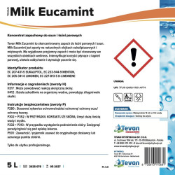 Tevan Mleczko do saun Eucamint 5L - koncentrat zapachu do saun i spa