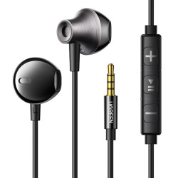 UGREEN Przewodowe słuchawki UGREEN 3.5mm EP106 (czarny) //