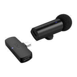 Fifine Bezprzewodowy mikrofon krawatowy Fifine M6 USB-C (czarny) //