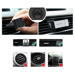 Uchwyt samochodowy zaciskowy do telefonu UGREEN