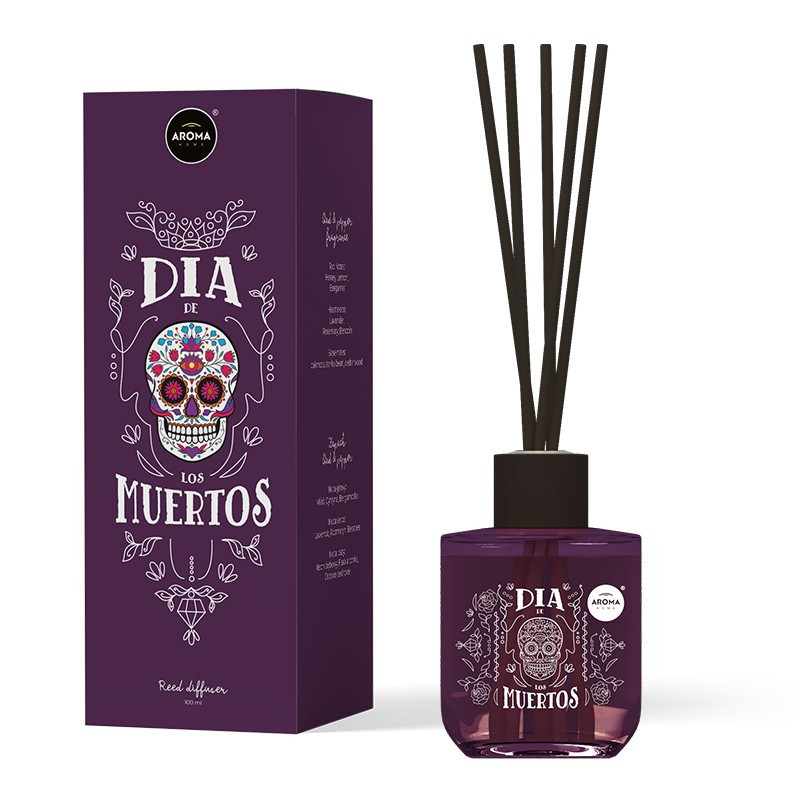 DIAMOND GIRL Patyczki zapachowe AROMA Home Dia De Los Muertos