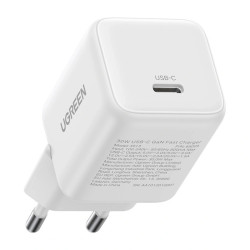 UGREEN Ładowarka sieciowa Ugreen X513 30W GaN 1X USB-C (biała) //