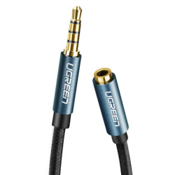 UGREEN AV118 Przedłużacz audio AUX jack 3,5 mm, 2m (niebieski)