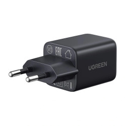UGREEN Ładowarka sieciowa Ugreen X514 USB + USB-C, GaN, 20W (czarna) //