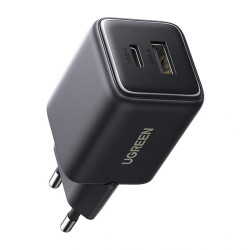 UGREEN Ładowarka sieciowa Ugreen X514 USB + USB-C, GaN, 20W (czarna) //