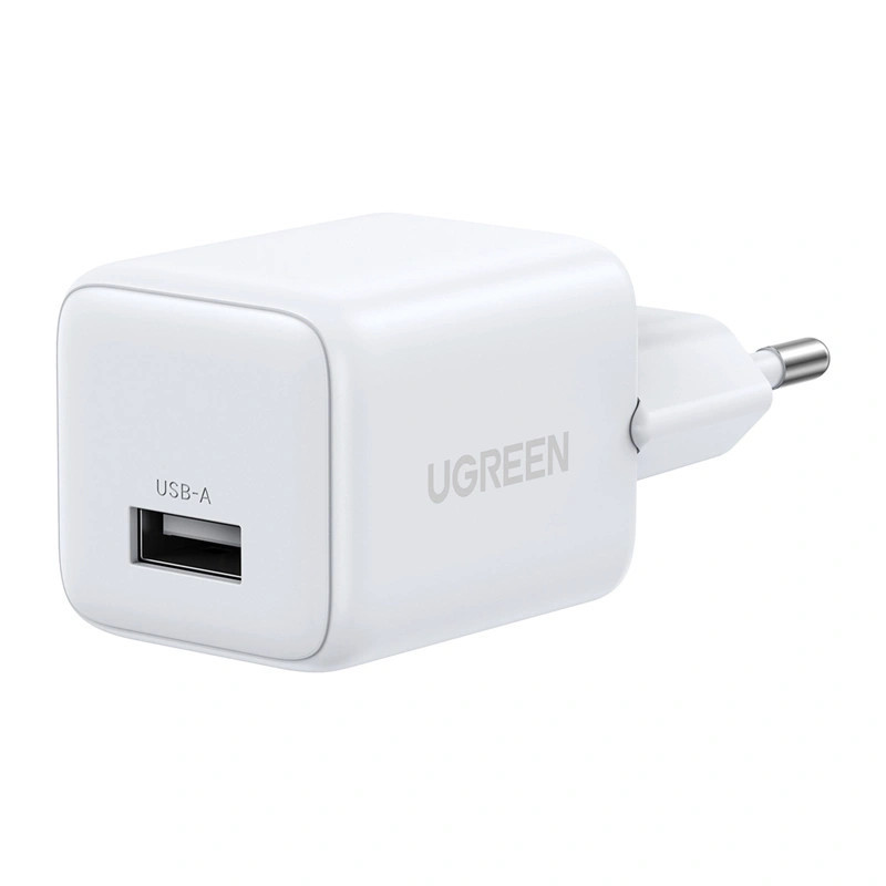 UGREEN Ładowarka sieciowa Ugreen X518 USB-C, GaN, 18W (biała) //