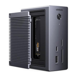 UGREEN Stacja dokująca UGREEN CM923 USB-C do HDMI 3x USB USB-C RJ45 SD/TF M.2 //