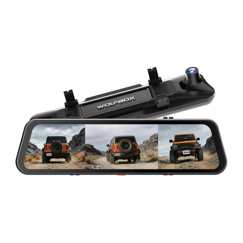 Wolfbox Wideorejestrator WOLFBOX G900TriPro Bumper WiFi 4K + 2.5K //