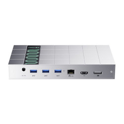 Peladn Stacja dokująca Peladn G2E (srebrna) Thunderbolt 5 //