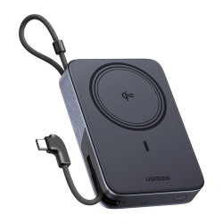 UGREEN Powerbank UGREEN PB568 10000mAh 30W magnetyczny (szary) //