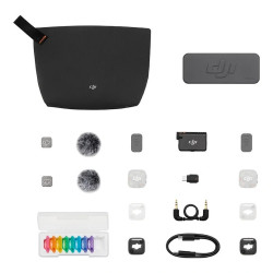DJI System mikrofonów bezprzewodowych DJI Mic Mini 2S 2TX, 1RX i etui ładujące //