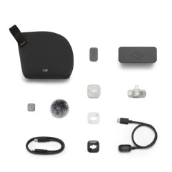 DJI System mikrofonów bezprzewodowych DJI Mic Mini 2S,1TX,1RX i etui ładujące //