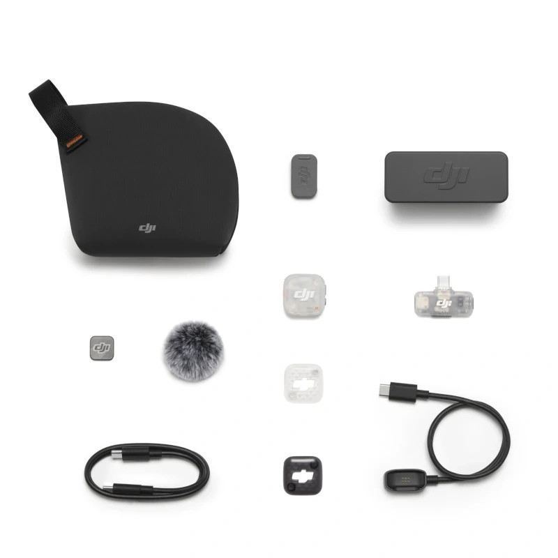 DJI System mikrofonów bezprzewodowych DJI Mic Mini 2S,1TX,1RX i etui ładujące //