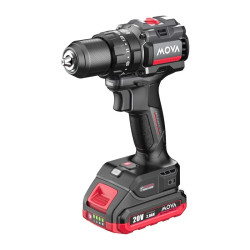 MOVA Wiertarka udarowa bezszczotkowa MOVA PD80IK 20V 80Nm (bateria i ładowarka w zestawie) //