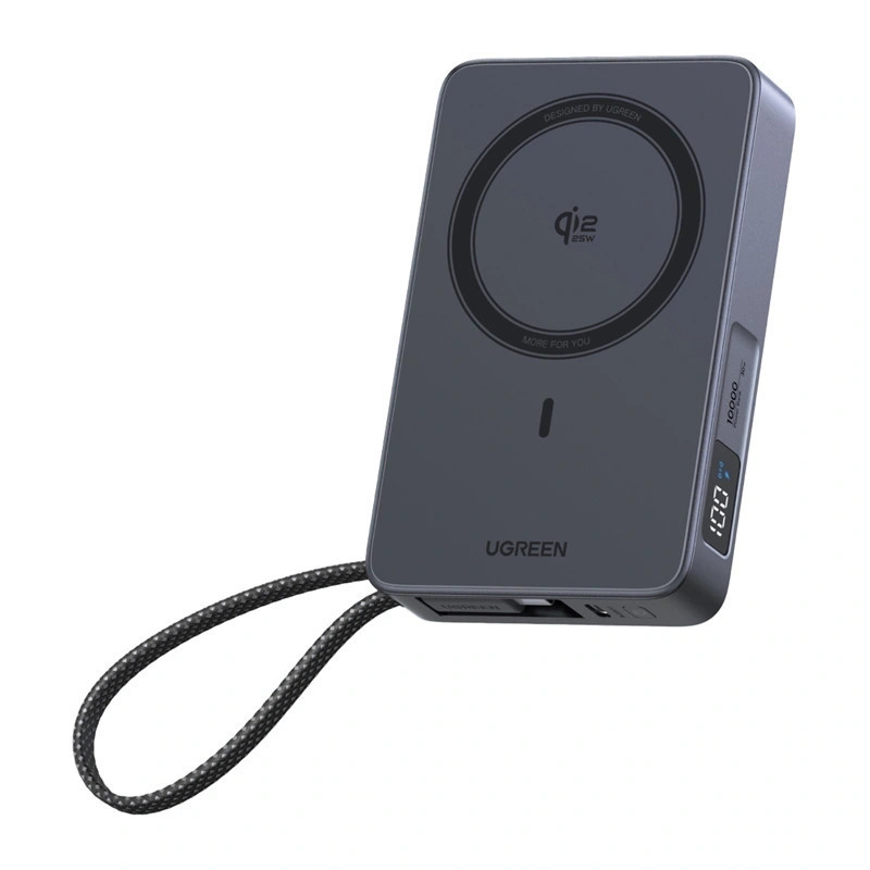 UGREEN Powerbank UGREEN PB773 10000mAh 30W magnetyczny (szary) //