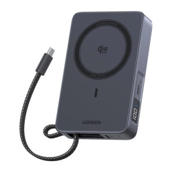 UGREEN Powerbank UGREEN PB773 10000mAh 30W magnetyczny (szary) //