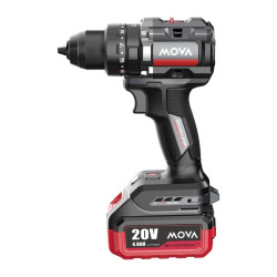 MOVA Wiertarko-wkrętarka udarowa bezszczotkowa MOVA PD105IK 20V 105Nm HP (bateria i ładowarka w zestawie) //