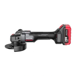 MOVA Szlifierka kątowa bezszczotkowa MOVA PG125UPK 20V 1300W 125mm (bateria i ładowarka w zestawie) //