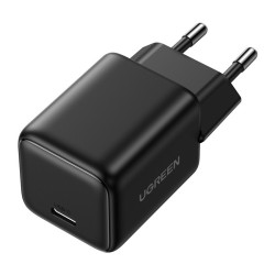 UGREEN Ładowarka sieciowa Ugreen X512 20W GaN 1X USB-C (czarna) //