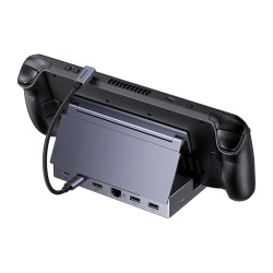 UGREEN Stacja dokująca USB-C UGREEN CM800 6w1 (szara) //