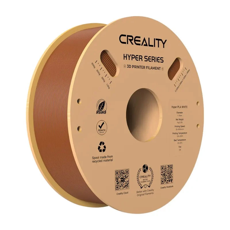 CREALITY Filament CREALITY Hyper PLA (brązowy) //