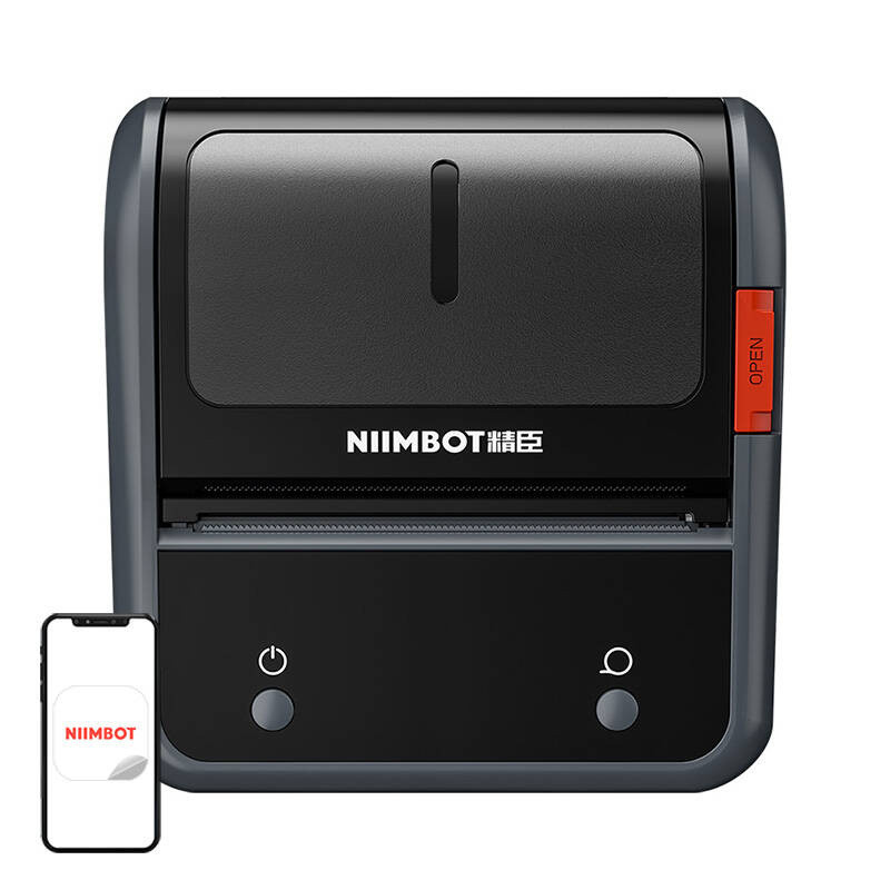 NIIMBOT Drukarka etykiet NIIMBOT B3S_P termiczna BT (szara) //