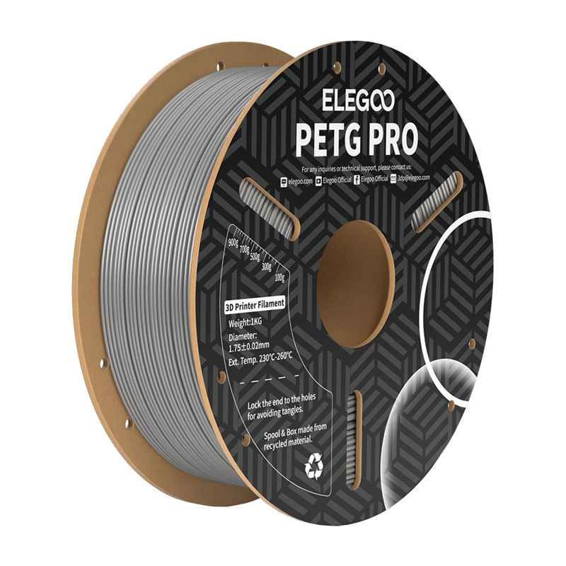 ELEGOO Filament ELEGOO PETG Pro PETG 1.75mm 1kg (szary) //