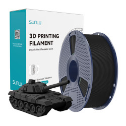 Sunlu Filament SUNLU PLA+ High-Speed 1.75mm 1kg (czarny) //